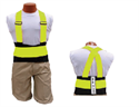 Picture of Back-EZE™ Black Polyester Safety Belts - Safety Green