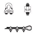 Picture for category Wire Rope Clips & Fist Grips