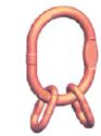 Picture of Enlarged Master Link Assembly - Grade 100